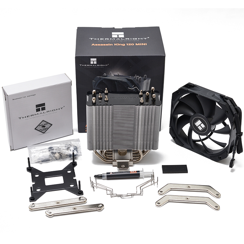 Thermalright Assassin King 120 Mini Black CPU Cooler Thermalright Assassin King 120 Mini Black CPU Cooler